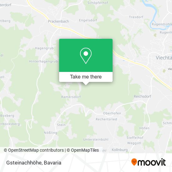 Карта Gsteinachhöhe