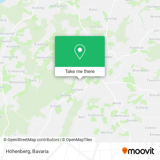 Карта Höhenberg