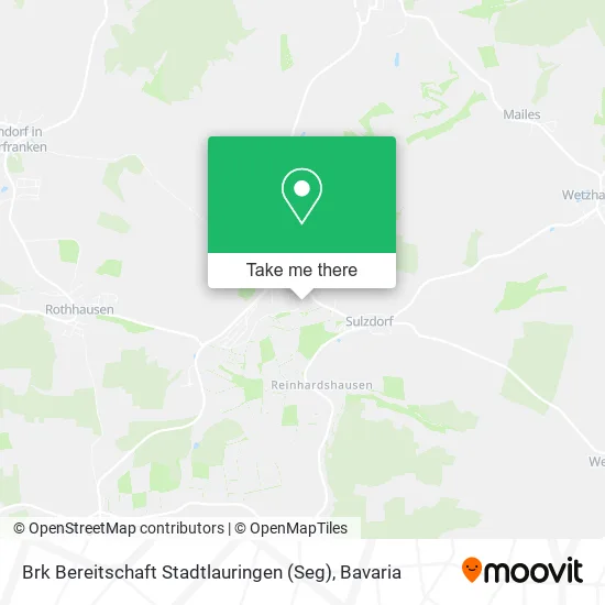 Карта Brk Bereitschaft Stadtlauringen (Seg)