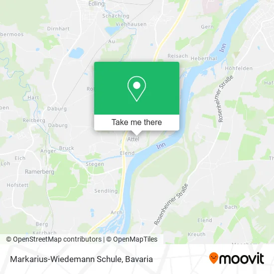 Карта Markarius-Wiedemann Schule