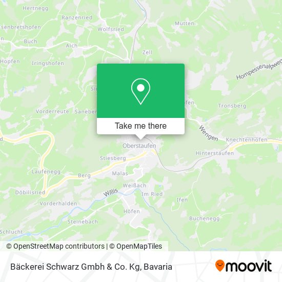 Bäckerei Schwarz Gmbh & Co. Kg map