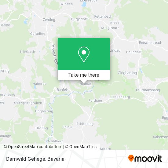 Карта Damwild Gehege