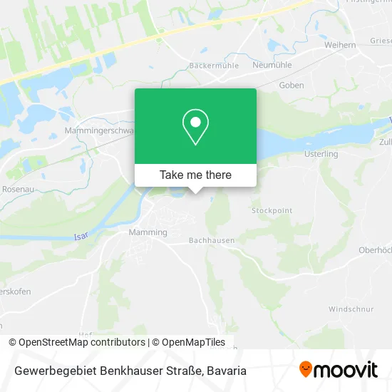 Карта Gewerbegebiet Benkhauser Straße