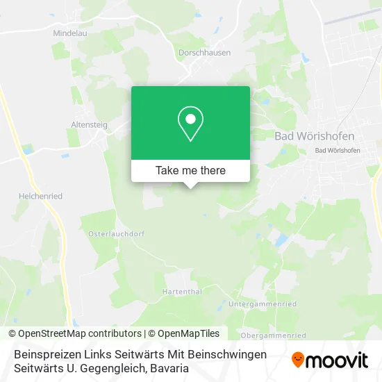Карта Beinspreizen Links Seitwärts Mit Beinschwingen Seitwärts U. Gegengleich