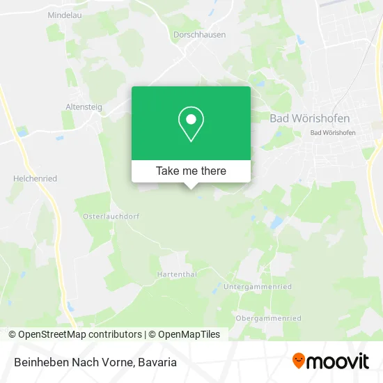 Карта Beinheben Nach Vorne