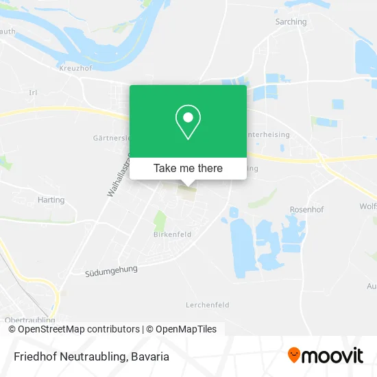 Карта Friedhof Neutraubling