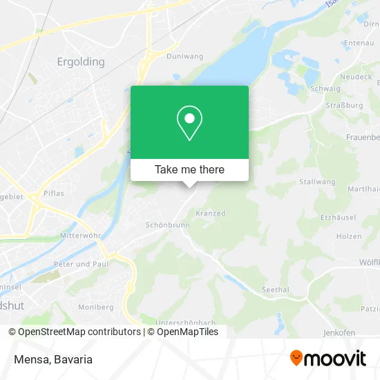 Карта Mensa