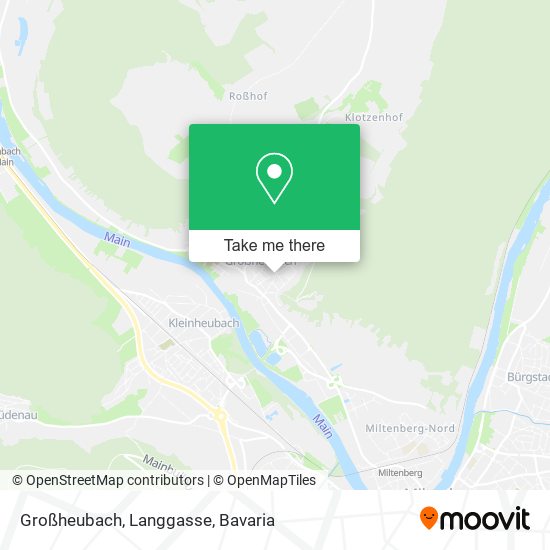 Großheubach, Langgasse map