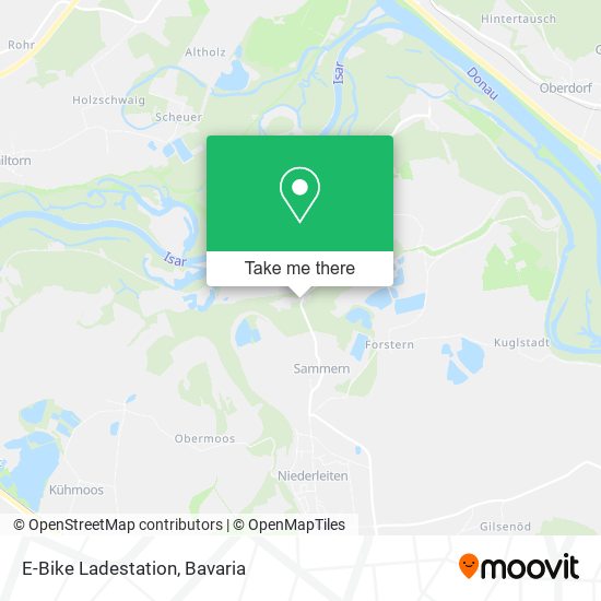 Карта E-Bike Ladestation
