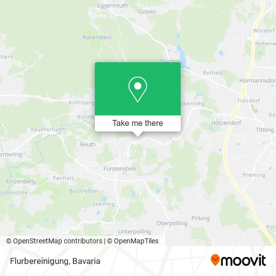 Карта Flurbereinigung