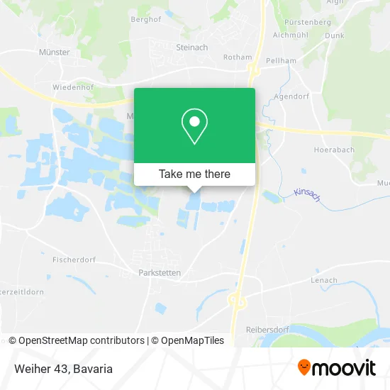 Карта Weiher 43