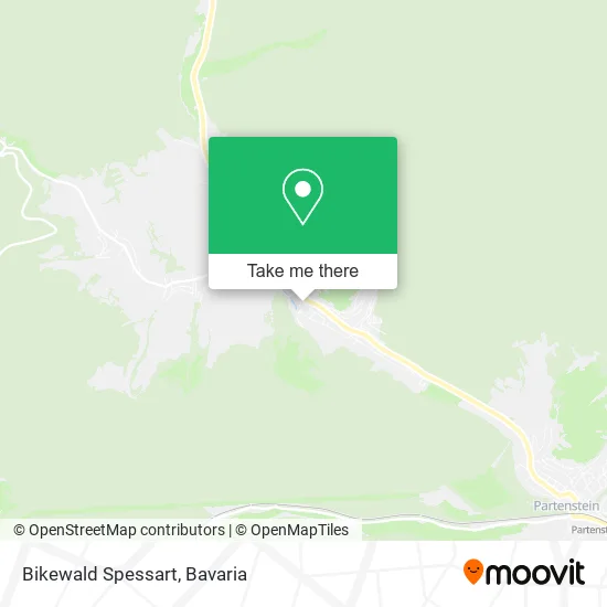 Карта Bikewald Spessart