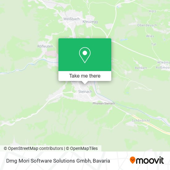 Dmg Mori Software Solutions Gmbh map