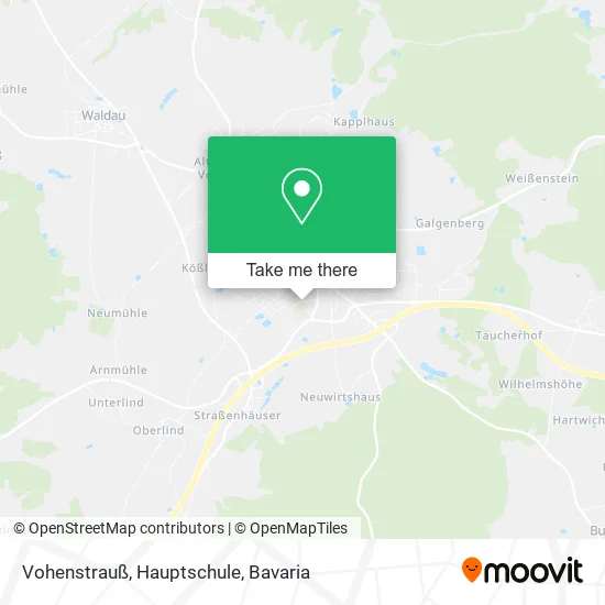 Карта Vohenstrauß, Hauptschule