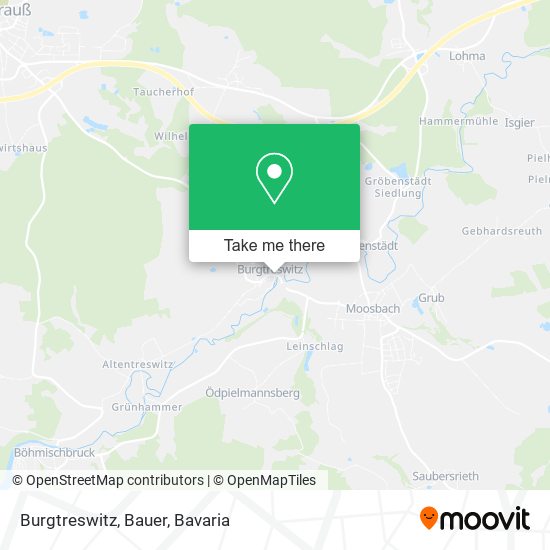 Burgtreswitz, Bauer map
