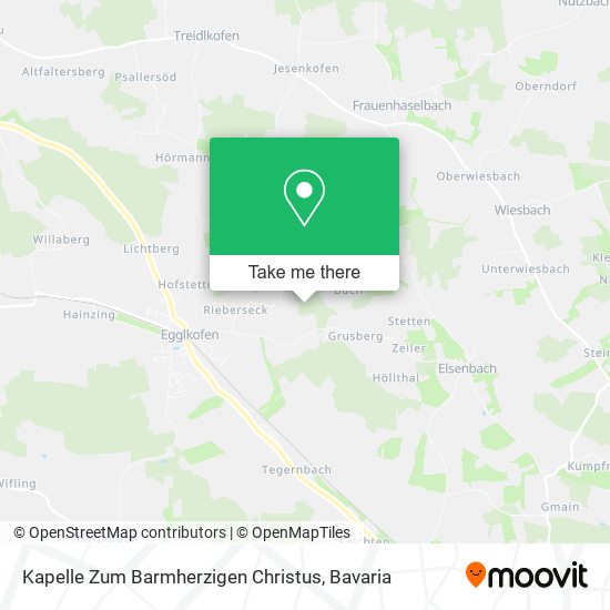 Kapelle Zum Barmherzigen Christus map