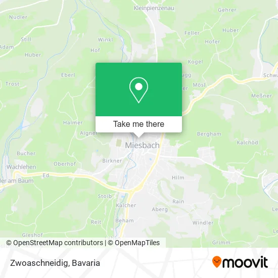 Карта Zwoaschneidig