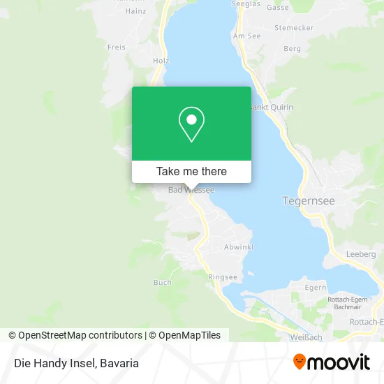 Карта Die Handy Insel