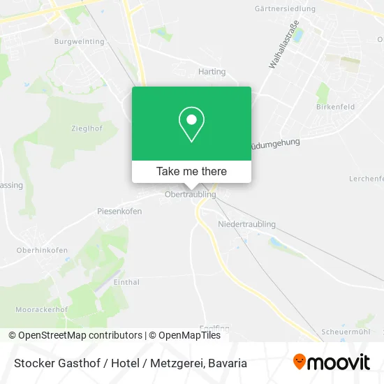 Карта Stocker Gasthof / Hotel / Metzgerei