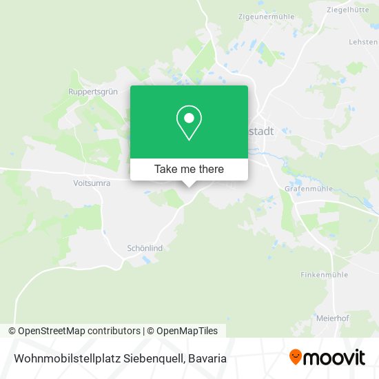 Wohnmobilstellplatz Siebenquell map