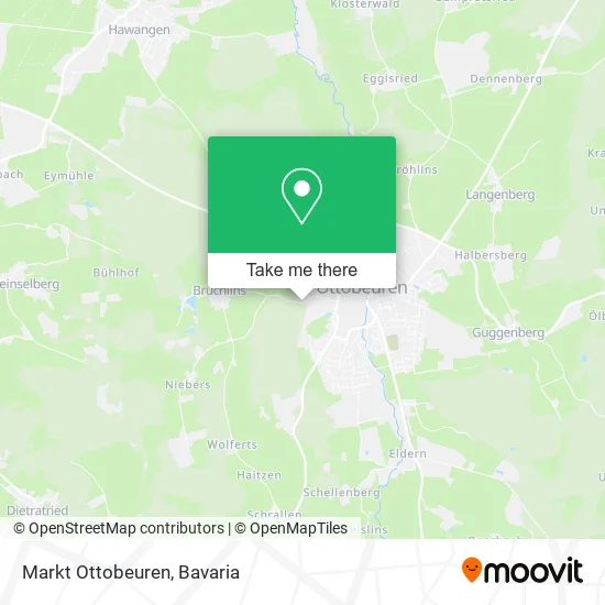 Карта Markt Ottobeuren