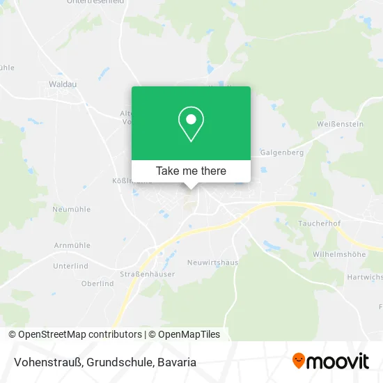 Карта Vohenstrauß, Grundschule