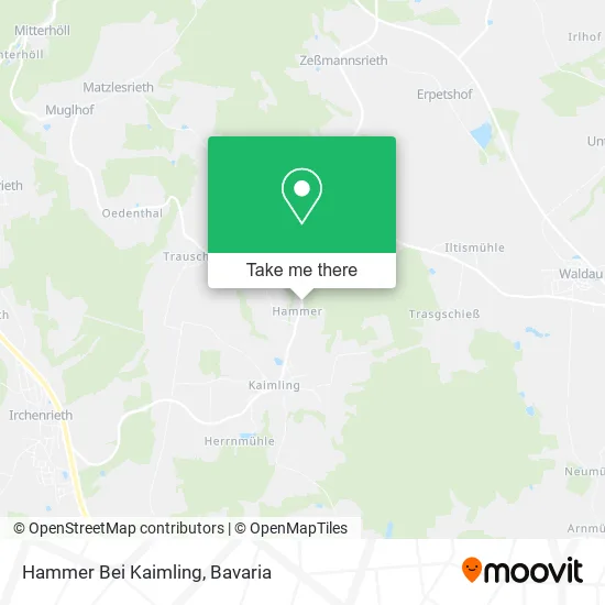 Карта Hammer Bei Kaimling