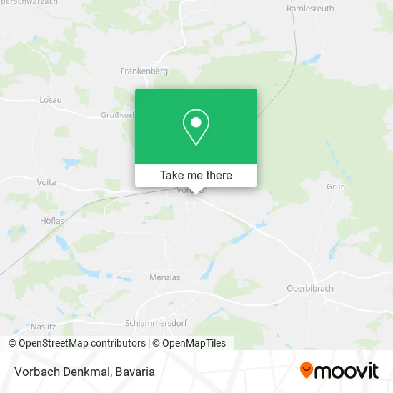 Карта Vorbach Denkmal