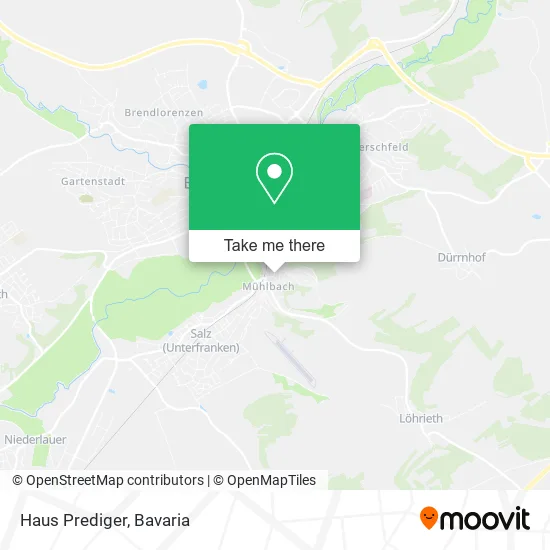 Карта Haus Prediger