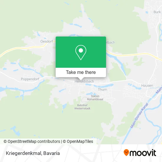 Карта Kriegerdenkmal