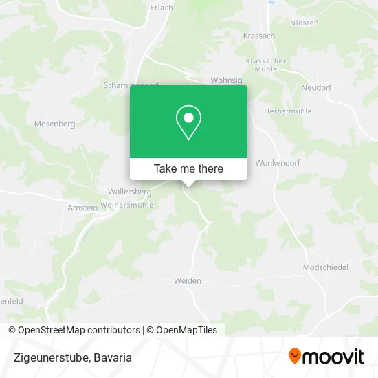 Карта Zigeunerstube