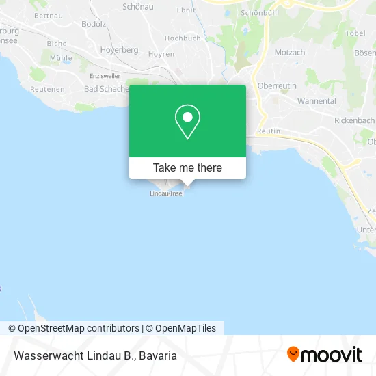 Карта Wasserwacht Lindau B.