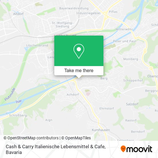 Cash & Carry Italienische Lebensmittel & Cafe map