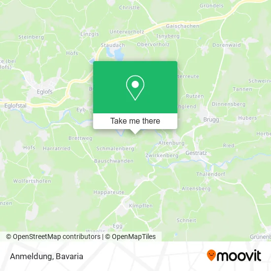 Карта Anmeldung