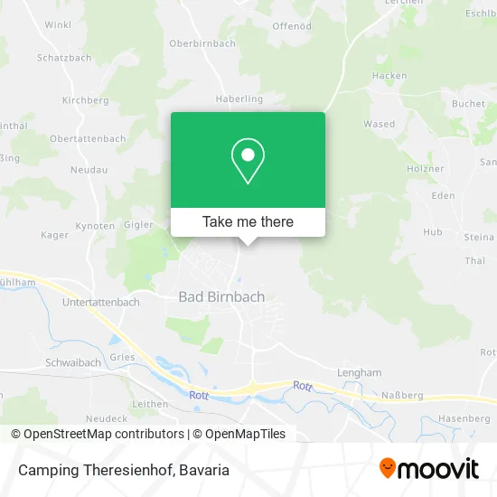 Карта Camping Theresienhof