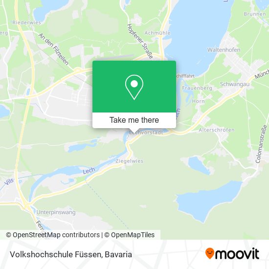 Volkshochschule Füssen map