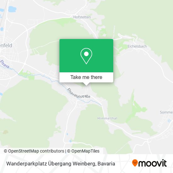 Wanderparkplatz Übergang Weinberg map