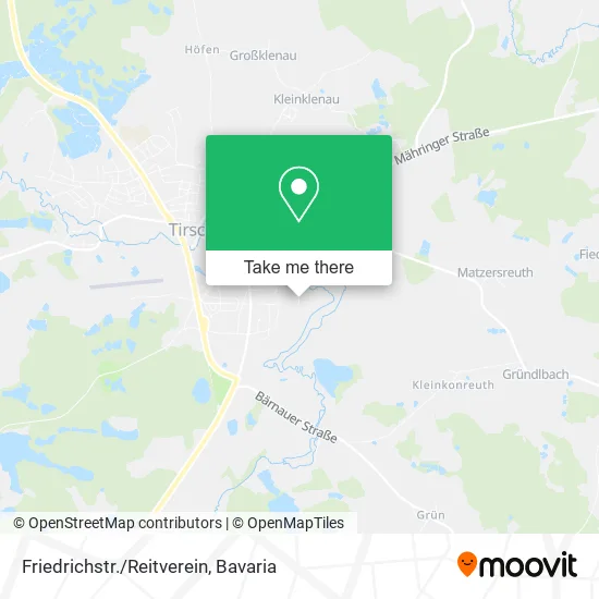 Карта Friedrichstr./Reitverein