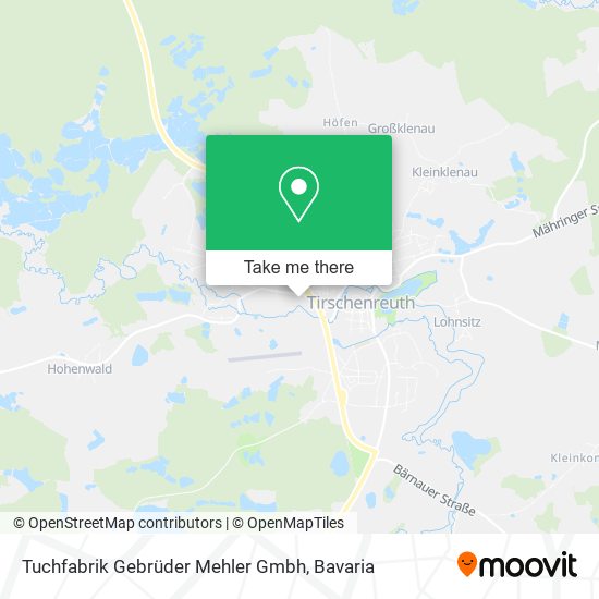 Tuchfabrik Gebrüder Mehler Gmbh map