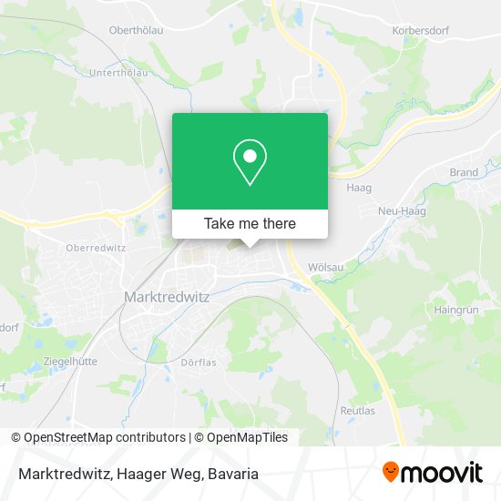 Marktredwitz, Haager Weg map