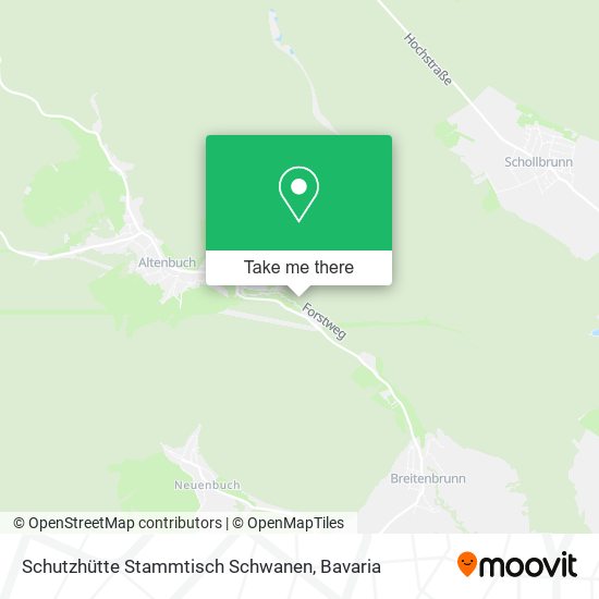 Schutzhütte Stammtisch Schwanen map