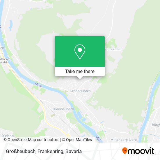Großheubach, Frankenring map