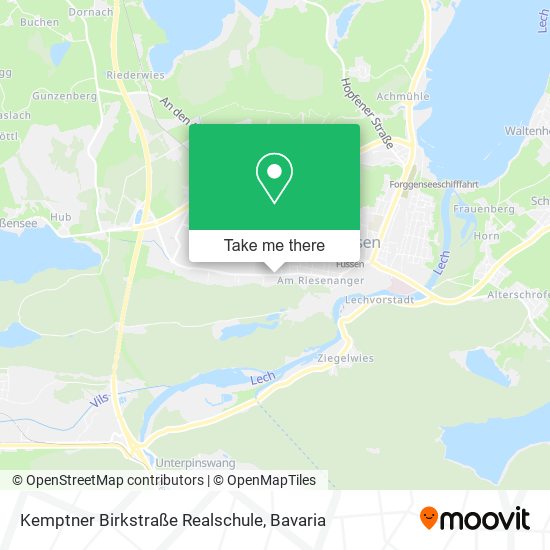 Kemptner Birkstraße Realschule map