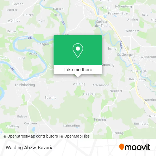 Карта Walding Abzw