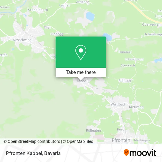 Карта Pfronten Kappel