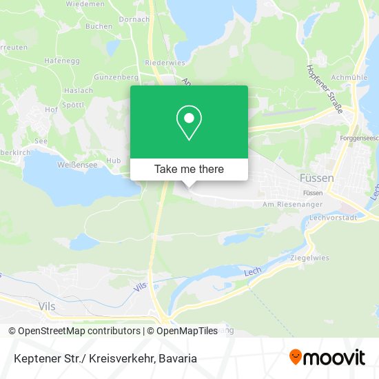 Keptener Str./ Kreisverkehr map