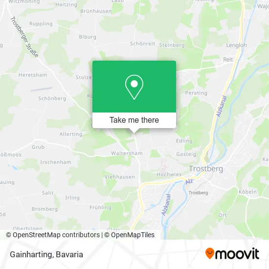 Карта Gainharting