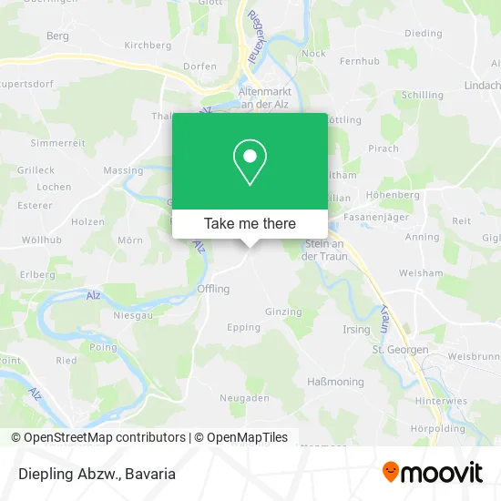 Карта Diepling Abzw.