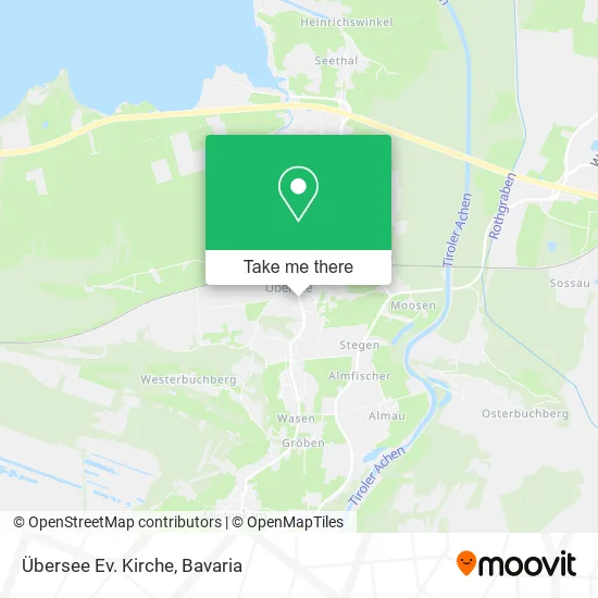 Карта Übersee Ev. Kirche