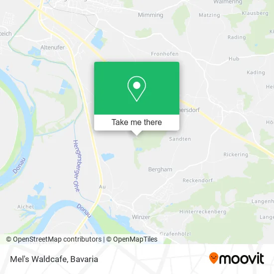Карта Mel's Waldcafe